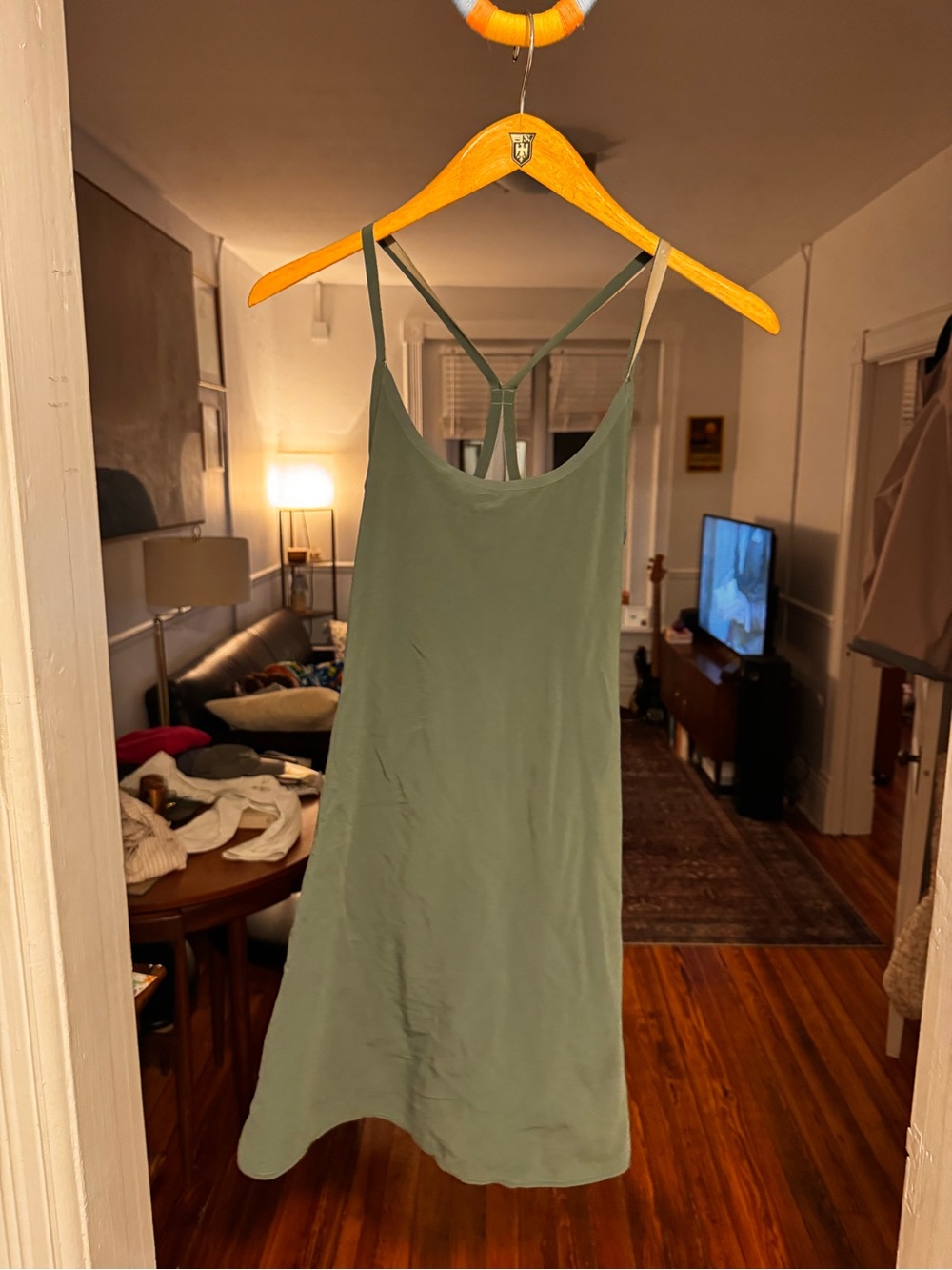 Outdoor Voice women’s exercise dress green XS